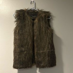 Beautiful faux fur vest